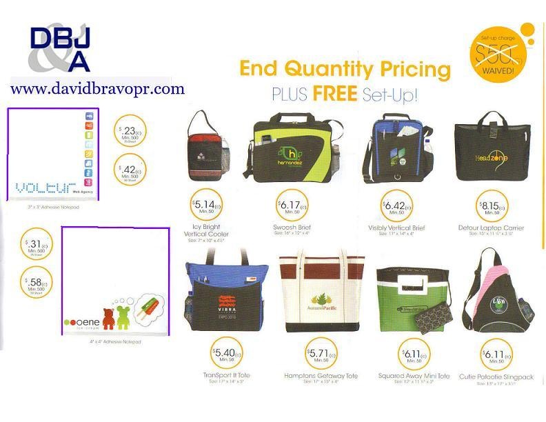 Bags - Adhesive Notepads