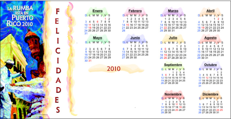 TARJETA CALENDARIO
