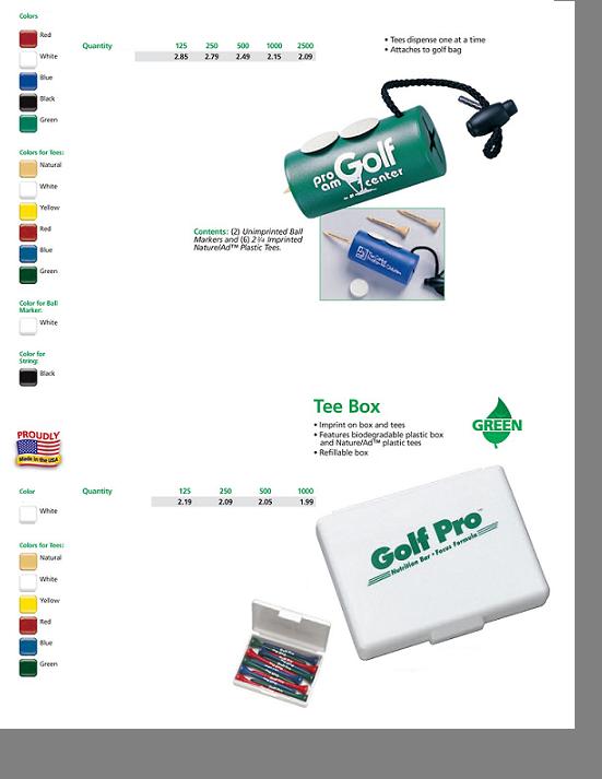 GOLF PRODUCTS