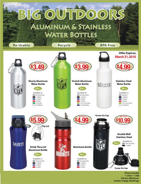 ALUMINUM BOTTLES