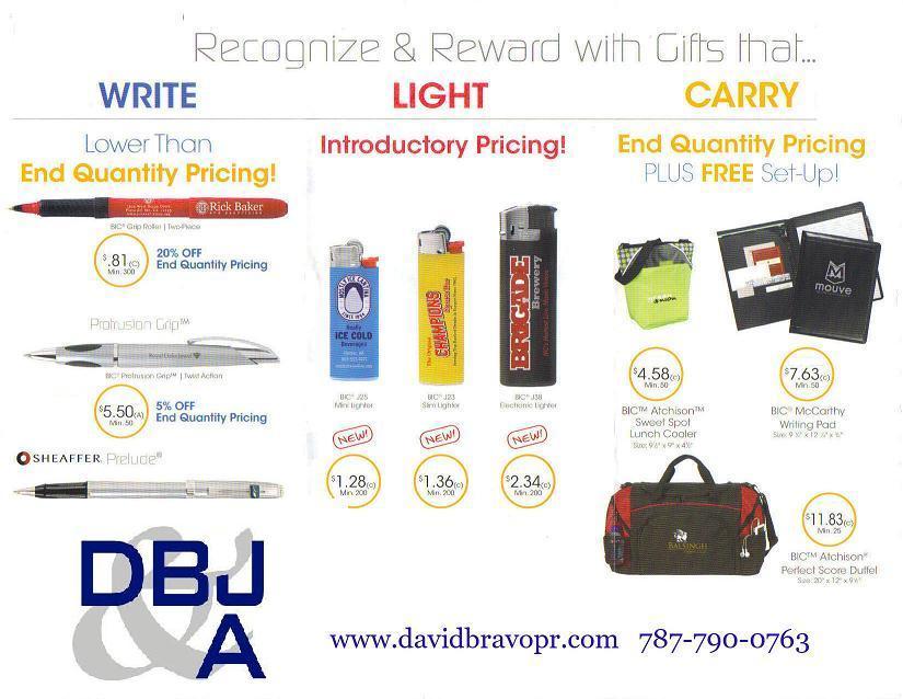 Pens - Bags - Lighters
